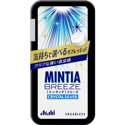 Asahi Group Foods Mintia Breeze Crystal Silver Mint Tablets 30 Tablets 22g Asahi Group Foods Mintia Breeze Crystal Silver Mint Tablets 30 Tablets 22g