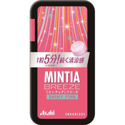 Asahi Group Foods Mintia Breeze Shiny Pink Mint Tablets 30 Pieces 22g Asahi Group Foods Mintia Breeze Shiny Pink Mint Tablets 30 Pieces 22g