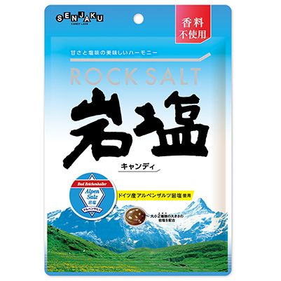 Senjaku Rock Salt Candy Alpen Salz 90g