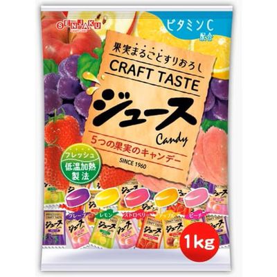 Senjaku Juice Candy Assort 1kg Senjaku Juice Candy Assort 1kg