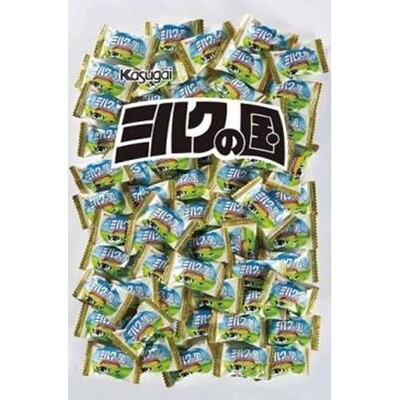 Kasugai 1kg Milk no Kuni Rich Milk Candy Bulk Pack Kasugai 1kg Milk no Kuni Rich Milk Candy Bulk Pack