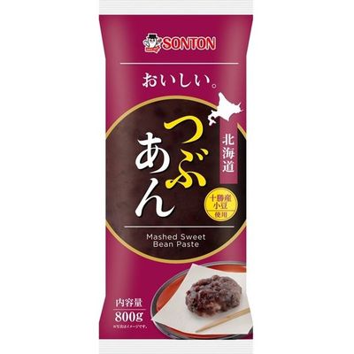Sonton Oishii. Hokkaido Tsubu-an (Chunky Red Bean Paste) 800g Sonton Oishii. Hokkaido Tsubu-an (Chunky Red Bean Paste) 800g