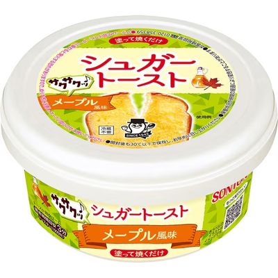 Sonton Sugar Toast Spread Maple Flavor 100g Sonton Sugar Toast Spread Maple Flavor 100g