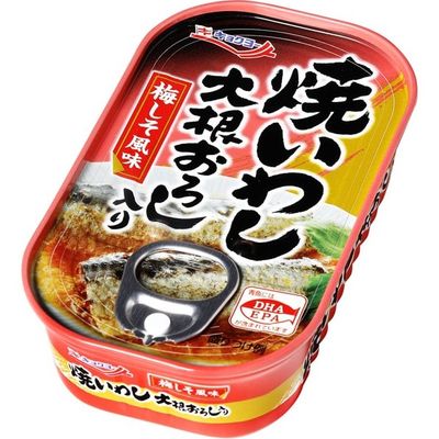 Kyokuyo Grilled Sardine with Grated Daikon, Ume Shiso Flavor 100g