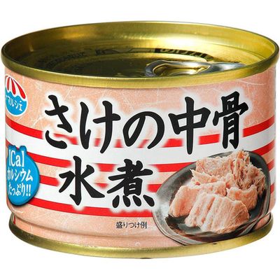 Kyokuyo Canned Salmon Middle Bones in Water 140g Kyokuyo Canned Salmon Middle Bones in Water 140g