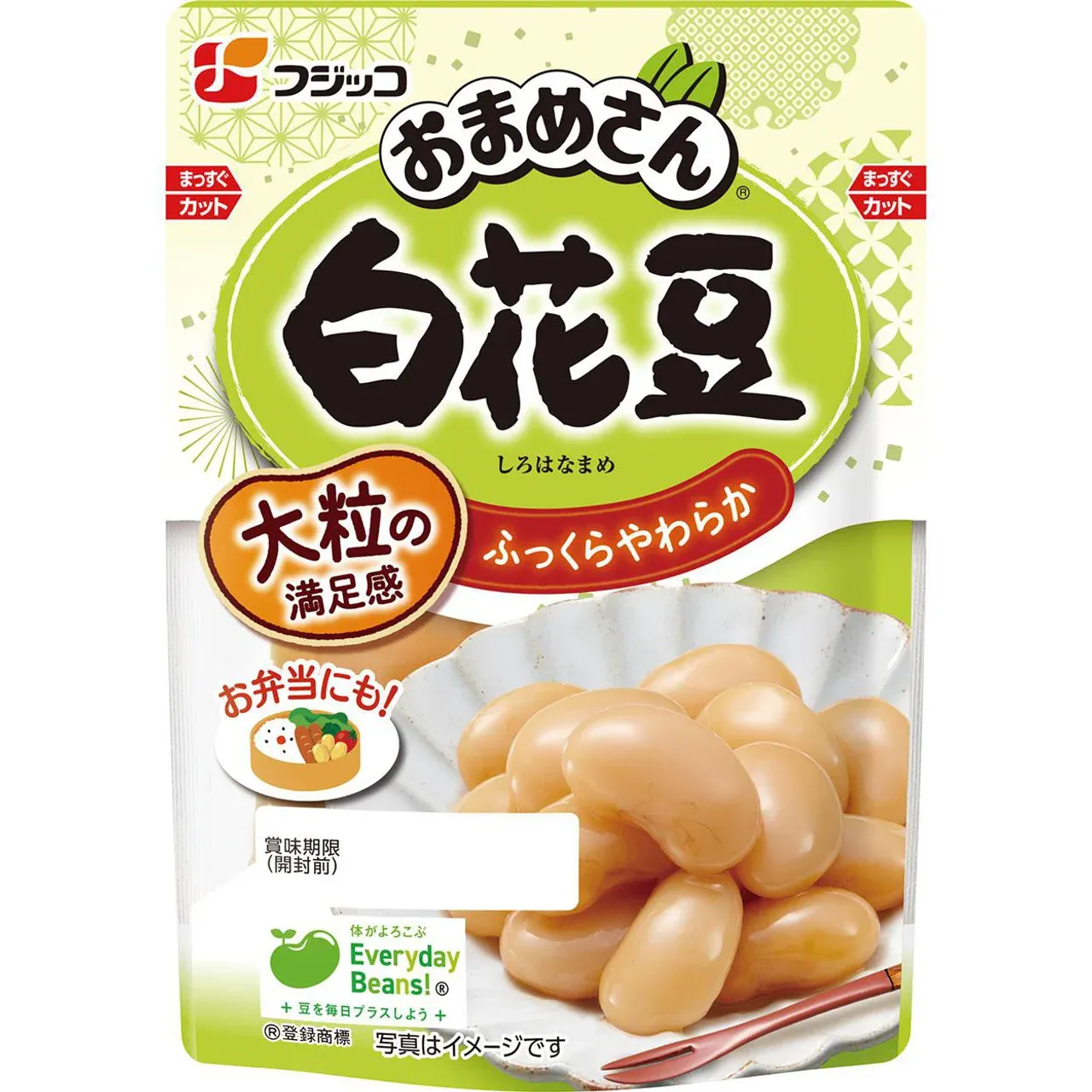 Fujicco Omamesan White Kidney Beans Sweet Simmered 140g