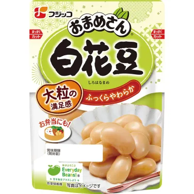 Fujicco Omamesan White Kidney Beans Sweet Simmered 140g