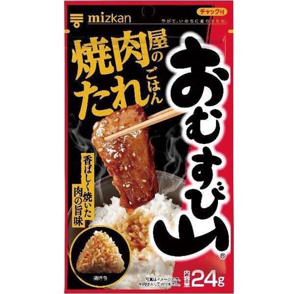 Mizkan Omusubiyama Yakiniku Sauce Rice Seasoning, 24g