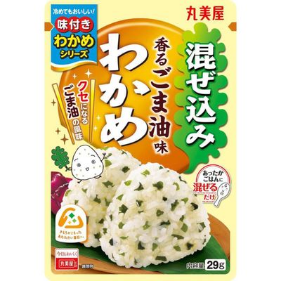 Marumiya Mazekomi Wakame Sesame Oil Furikake 29g