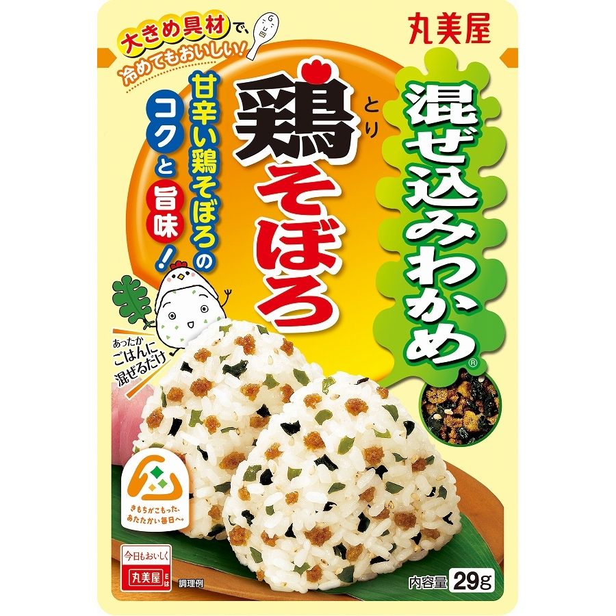 Marumiya Mazekomi Wakame Chicken Soboro Furikake 29g