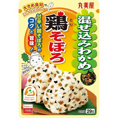 Marumiya Mazekomi Wakame Chicken Soboro Furikake 29g