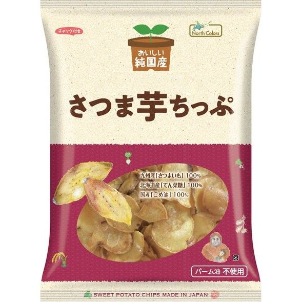 North Colors Sweet Potato Chips 115g