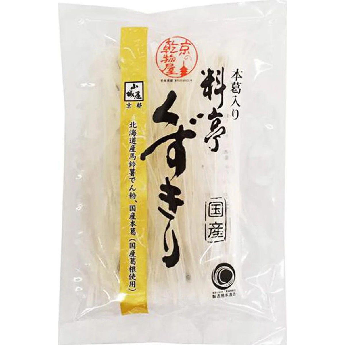 Yamashiroya Restaurant-Style Kudzu Noodles with Real Kudzu 90g