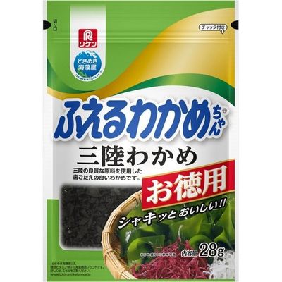 Riken Vitamin Fueru Wakame-chan Sanriku Economy Pack 28g