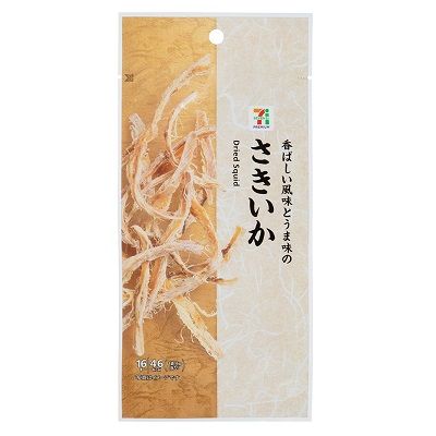 Seven Premium Grilled Shredded Squid (Sakiika) 16g