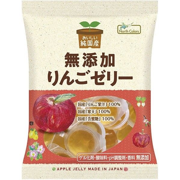 North Colors Apple Jelly No Additives 16g x 11 Pack
