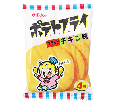 Toho Potato Fry Fried Chicken Flavor Snack 11g Toho Potato Fry Fried Chicken Flavor Snack 11g