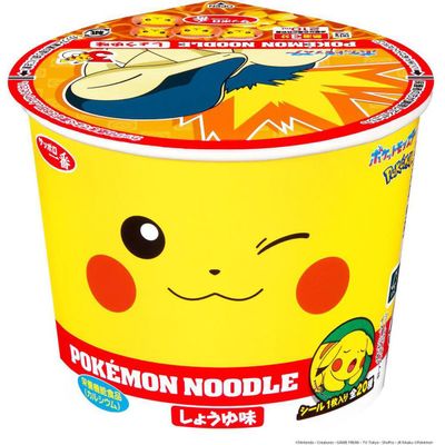 Sanyo Foods Pokémon Noodles Soy Sauce Flavor 38g