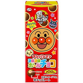 Fujiya Anpanman Korokoro Ball Chocolate Biscuit 20g