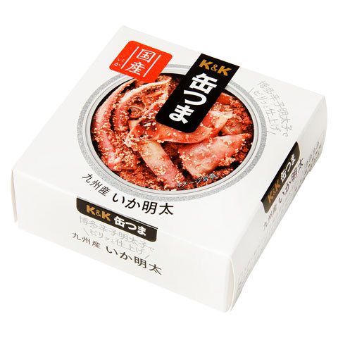 Kokubu Kantsuma – Spicy Squid with Mentai Seasoning (Kyushu), 40g