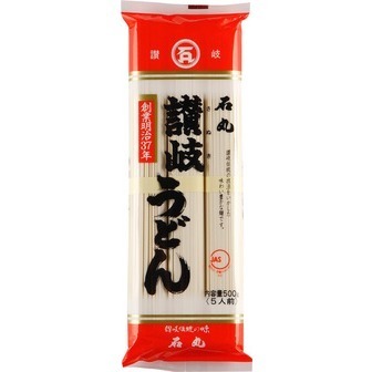 Ishimaru Seimen Sanuki Udon Dried Noodles Knife-Cut Style 500g