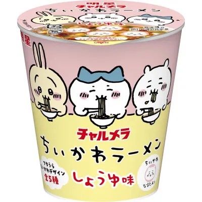 Myojo Charumera Chiikawa Mini Ramen Soy Sauce Flavor