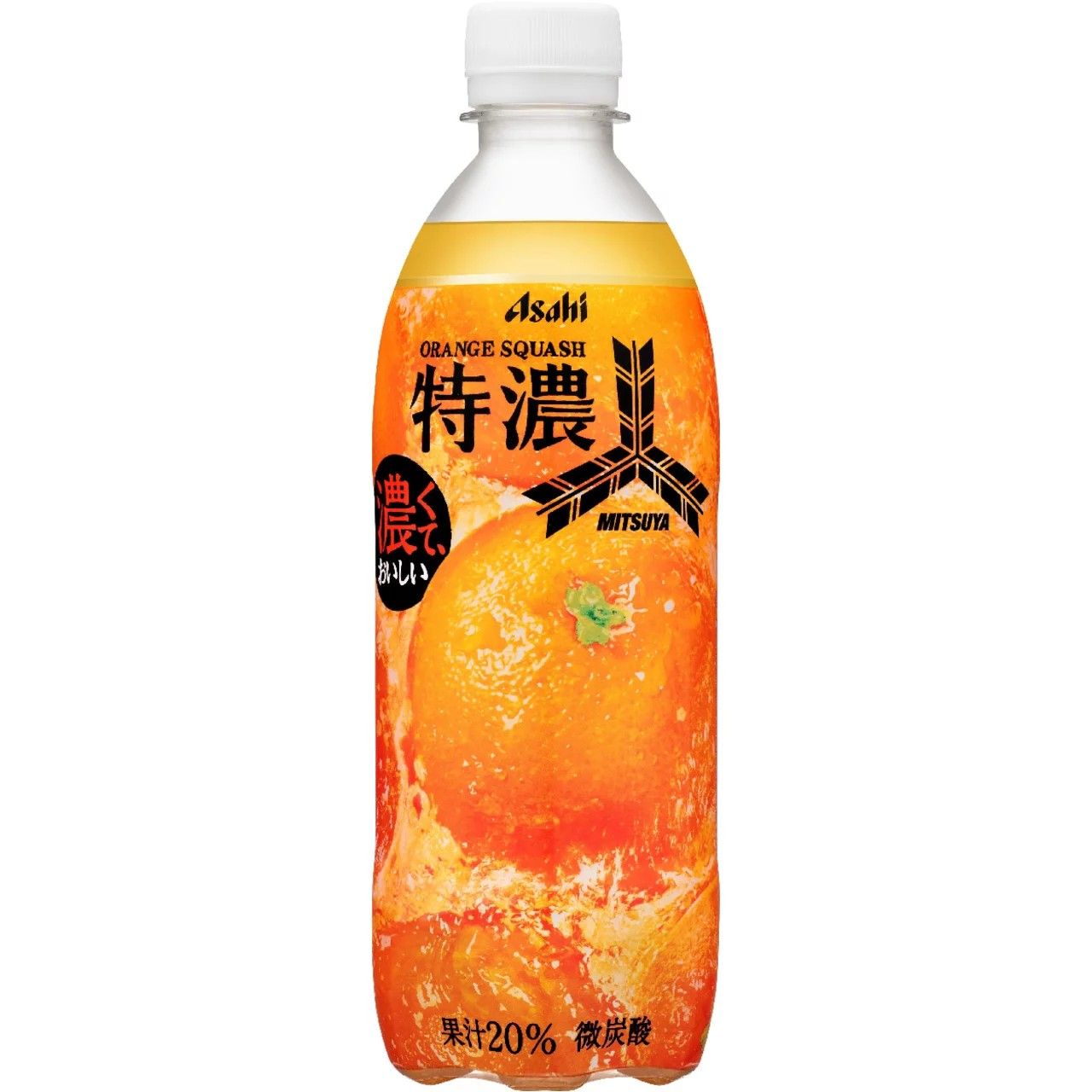 Asahi Mitsuya Tokuno Orange Squash 500ml
