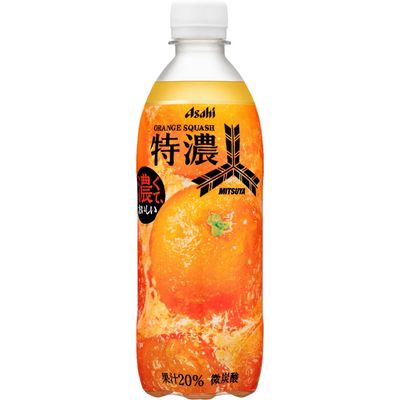 Asahi Mitsuya Tokuno Orange Squash 500ml