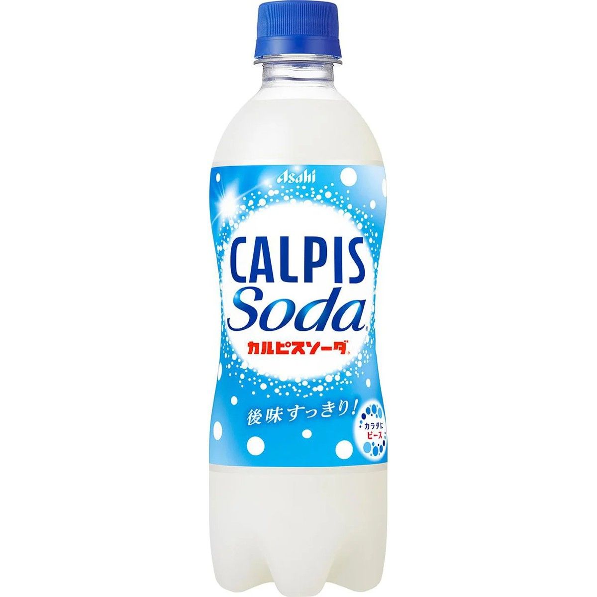 Asahi Calpis Soda 500ml (Single / 24 Bottles)