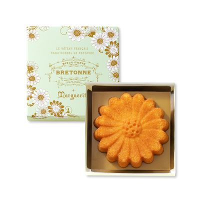 Bretonne, Margaret Cake, Fermented Butter and Honey Cake, 12cm x 12cm, For Gift Bretonne, Margaret Cake, Fermented Butter and Honey Cake, 12cm x 12cm, For Gift