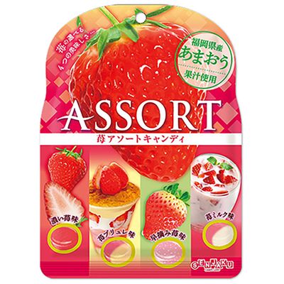 Senjaku Strawberry Assort Candy 85g Senjaku Strawberry Assort Candy 85g
