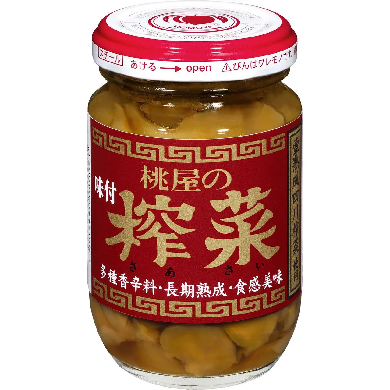 Momoya Seasoned Zha Cai Pickled Mustard Stem 100g