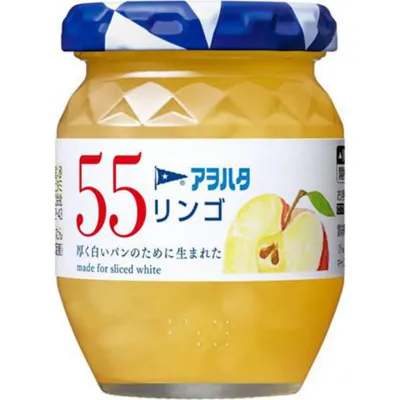 Aohata 55 Apple Jam 150g Low Sugar Fruit Spread