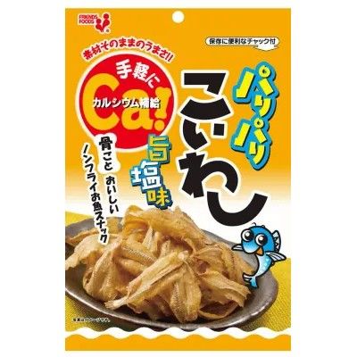 Inoue Shokuhin Crispy Dried Sardine Snack Salt Flavor 35g