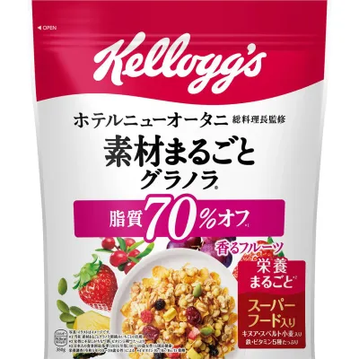 Kellogg's Japan Whole Ingredients Granola 70% Less Fat 350g