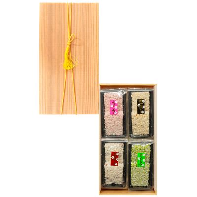 Nama Okoshi – Soft Rice Snack with 4 Flavors | Traditional Half-Moist Japanese Sweet from Tokyo Nama Okoshi – Soft Rice Snack with 4 Flavors | Traditional Half-Moist Japanese Sweet from Tokyo