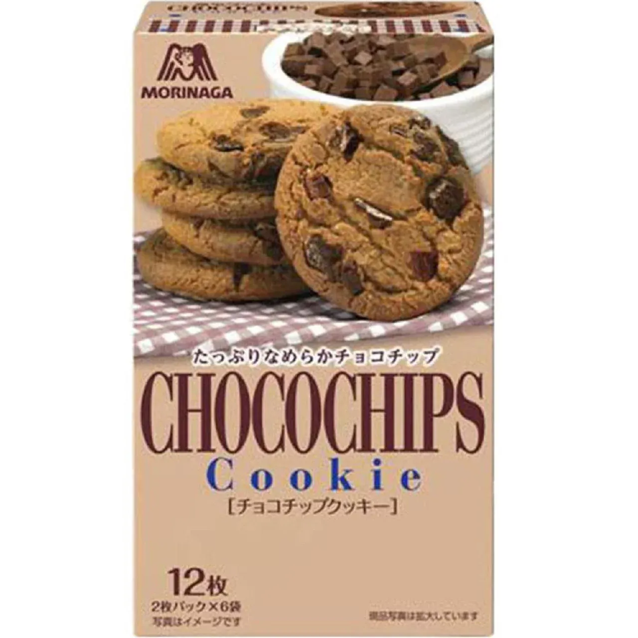 Morinaga Chocolate Chip Cookies 12pcs