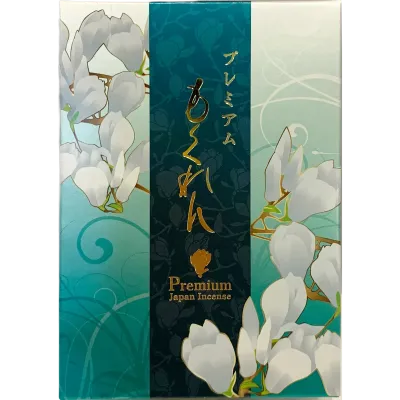 Keigadou, Japanese Stick Incense, "Premium Mokuren" 130g