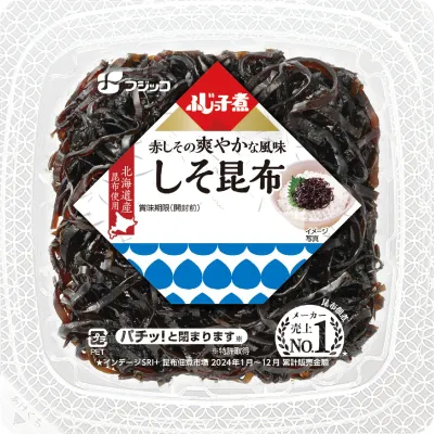 Fujicco Fujikko-ni Shiso Kombu Simmered Seaweed 74g