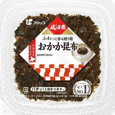 Fujicco Fujikko-ni Okaka Kombu Simmered Seaweed 65g
