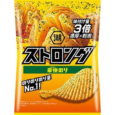 Koikeya Strong, Gokai nori, Potato Chips Seaweed, 53 g