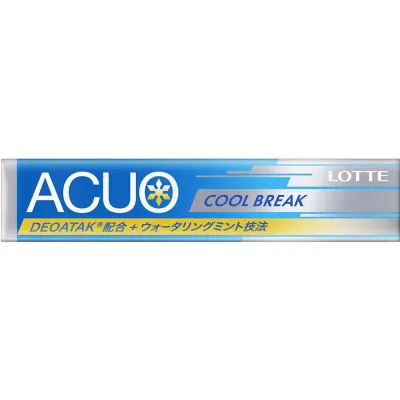 Lotte ACUO Cool Break Gum 14 Pieces