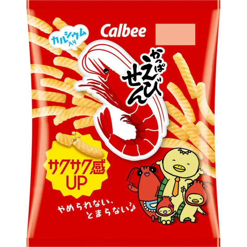 Calbee Kappa Ebisen Shrimp Snack 77g