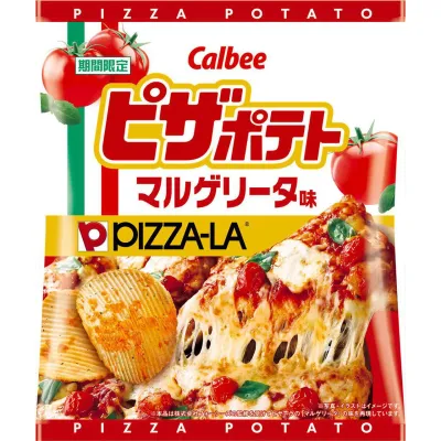 Calbee Pizza Potato Margherita Flavor Potato Chips 55g