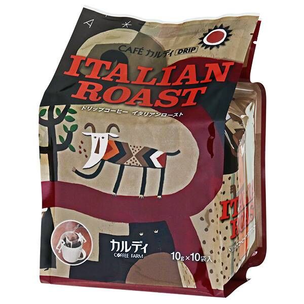Kaldi, Italian Rost Blend, Drip Coffee, 10 cups