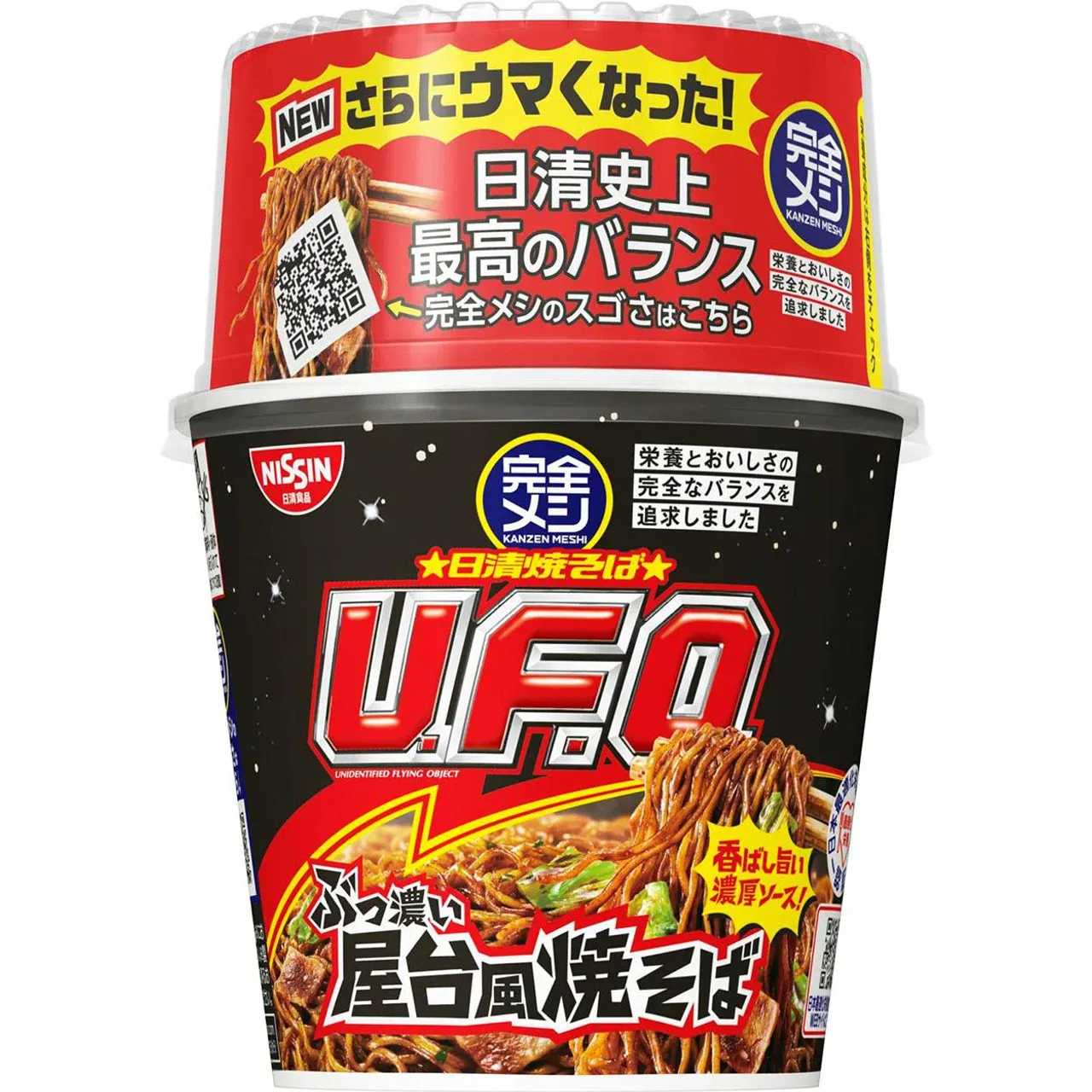 Nissin Complete Meal Yakisoba U.F.O. Rich Sauce 123g