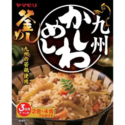 Yamamori Kyushu Kashiwa Chicken Takikomi Rice Mix 195g