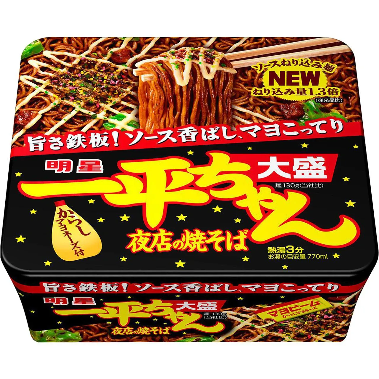 Myojo Ippeichan Yomise no Yakisoba Big Cup 175g