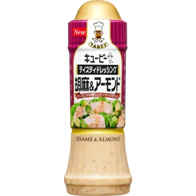 Kewpie Tasty Dressing Sesame & Almond (210ml) Kewpie Tasty Dressing Sesame & Almond (210ml)