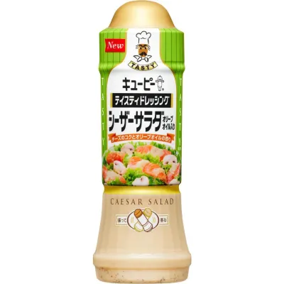 Kewpie Tasty Dressing Caesar Salad with Olive Oil (210ml) Kewpie Tasty Dressing Caesar Salad with Olive Oil (210ml)